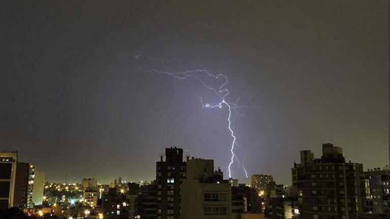 Tormenta eléctrica en Córdoba