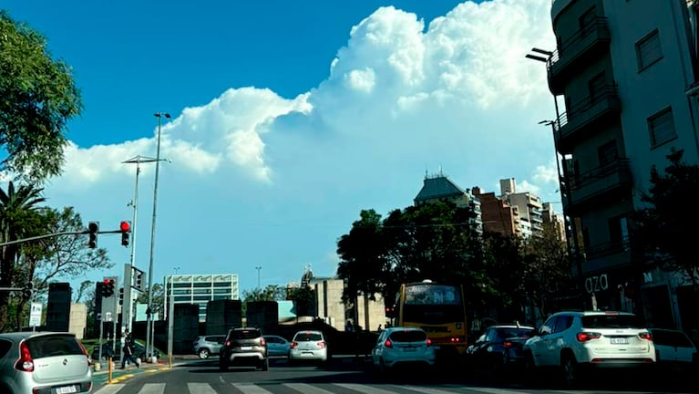 Tormenta en Córdoba. 