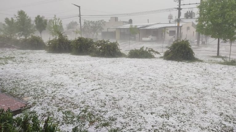 Tormentas intensas con granizo y lluvias torrenciales afectaron zonas de Córdoba: las imágenes