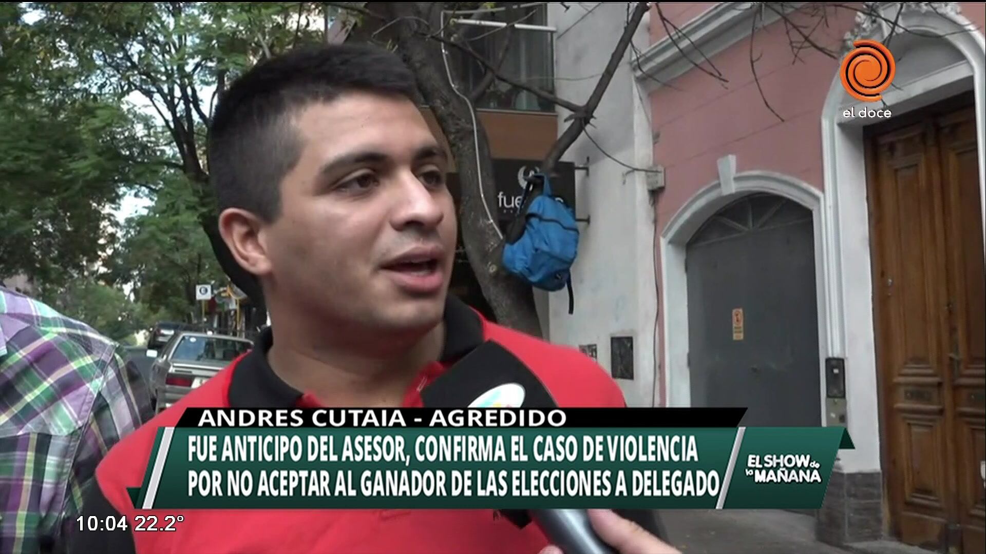 Trabajador denuncia golpes de empresario
