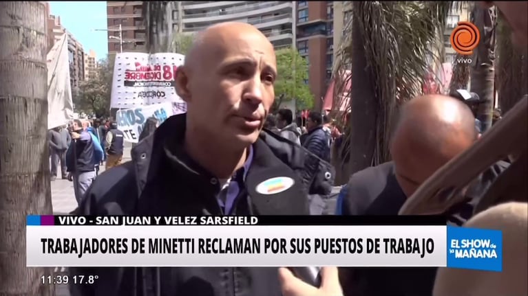 Trabajadores de Molinos Minetti reclaman por su trabajo