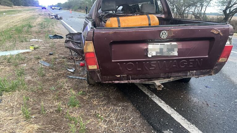 Tragedia: chocaron de frente a la salida de un balneario y un conductor murió