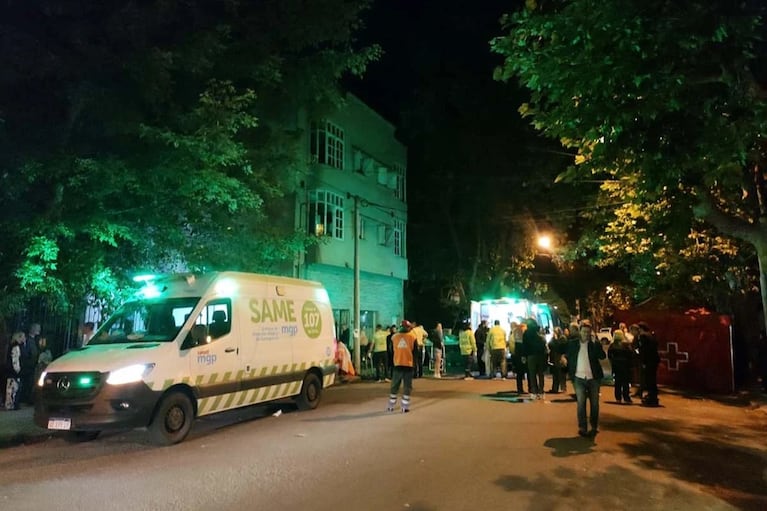 Tragedia: cuatro mujeres muertas y varios intoxicados por el incendio de un geriátrico