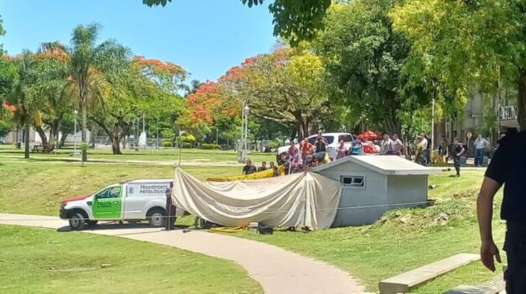 Tragedia en Corrientes: un joven quiso hacer pis en una casilla con bombas de agua, se cayó y murió ahogado. (Foto: Policía de Corrientes)