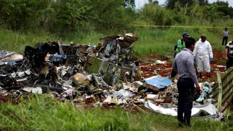 Tragedia en Cuba: hallaron una de las cajas negras