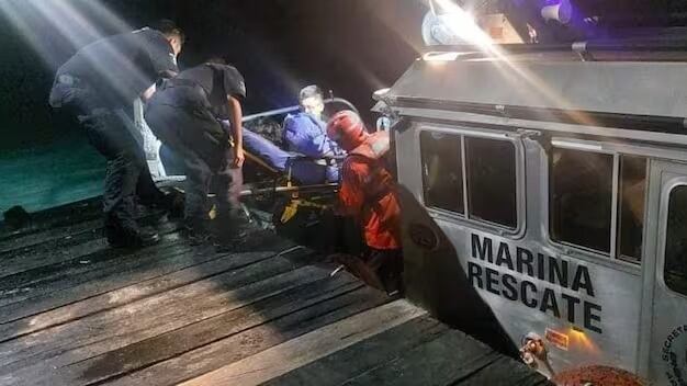 Tragedia en el Mar Caribe mexicano.