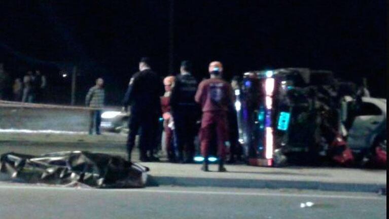 Trágico accidente en cadena en la Ruta 5: dos muertos