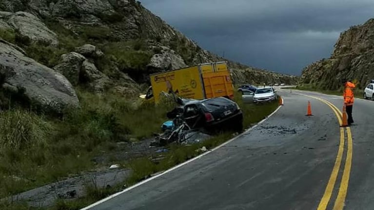 Trágico accidente en las Altas Cumbres