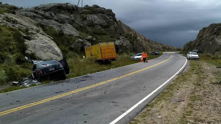 Trágico accidente en las Altas Cumbres