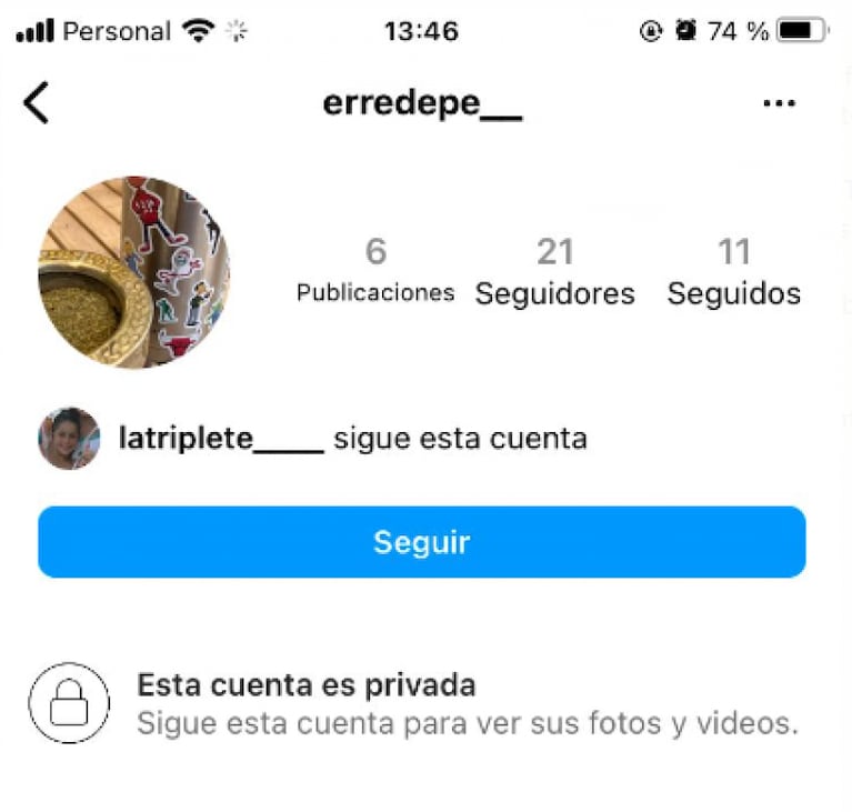 Traicionaron a De Paul y filtraron fotos inéditas con Tini de su cuenta privada