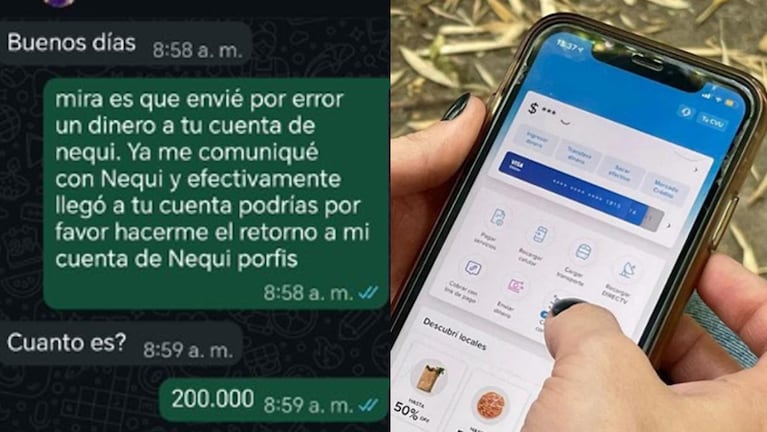 Transfirió $200.000 por error y la respuesta que recibió la dejó sin habla.