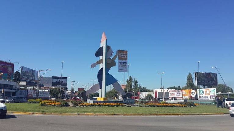 Tránsito afectado por obras en la zona norte de la ciudad.