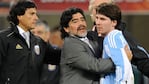 Tras criticar su personalidad, Maradona bancó a Messi.