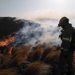 Tras días luchando en las sierras, los bomberos lograron controlar los focos de incendios.