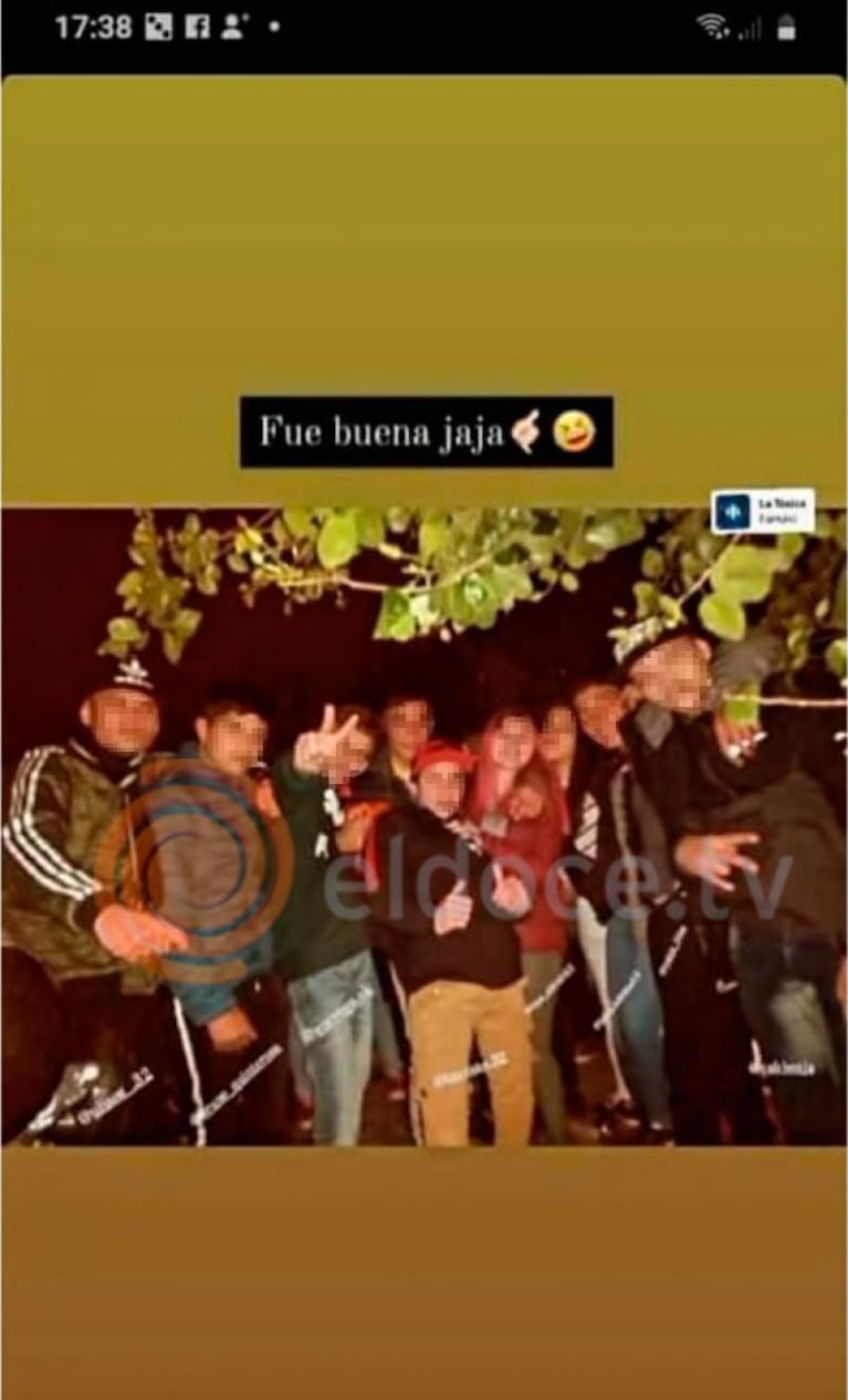 Tras el robo piraña, los ladrones se sacaron una foto para festejar: “Fue buena”