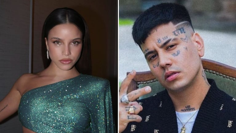 Trascendieron nuevos datos de la infidelidad del Duki a Emilia Mernes. (Fotos: Instagram / @emiliamernes - @duki