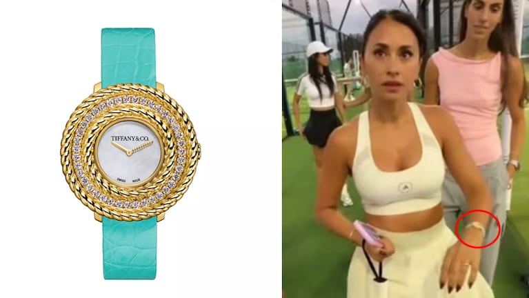 Trascendió el valor del reloj que usó Anto Roccuzzo en el incómodo viral con un influencer.