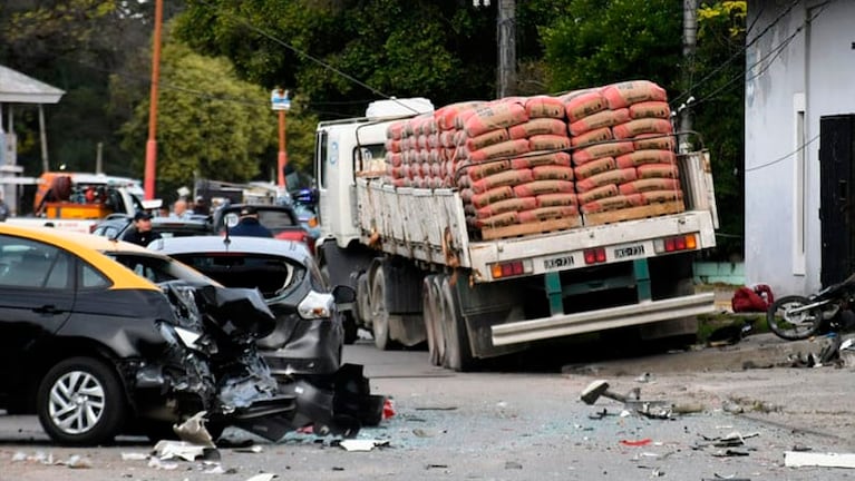 Tremendo accidente en una localidad del sur de Rosario.