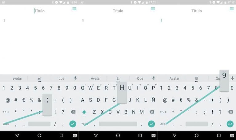 Tres consejos para escribir más rápido en tu celular