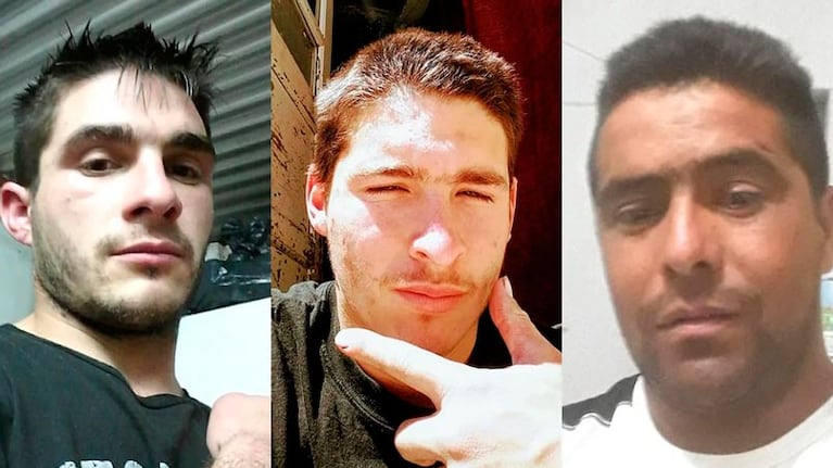 Tres de los cuatro hombres condenados por violar a una nena.