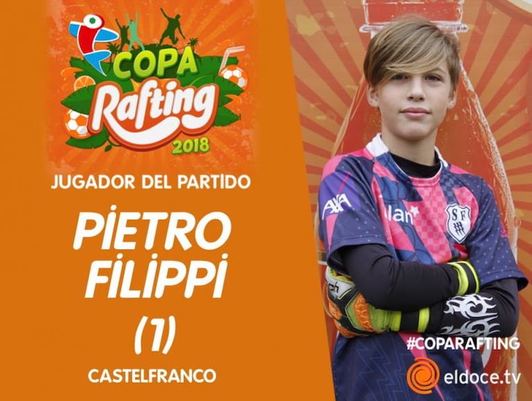 Tres partidazos en el Fútbol Infantil: Castelfranco clasificó a octavos