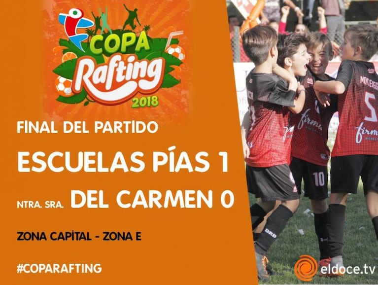 Tres partidazos en el Fútbol Infantil: Castelfranco clasificó a octavos