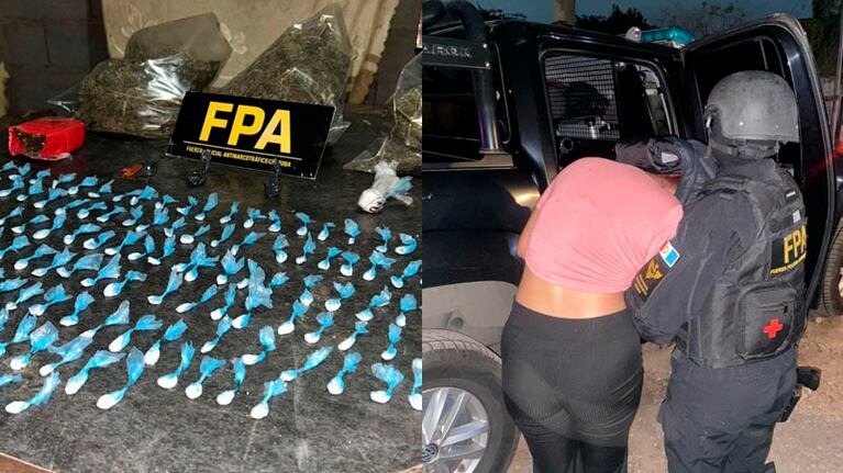 Tres personas detenidas por narcomenudeo en barrio José Ignacio Díaz.