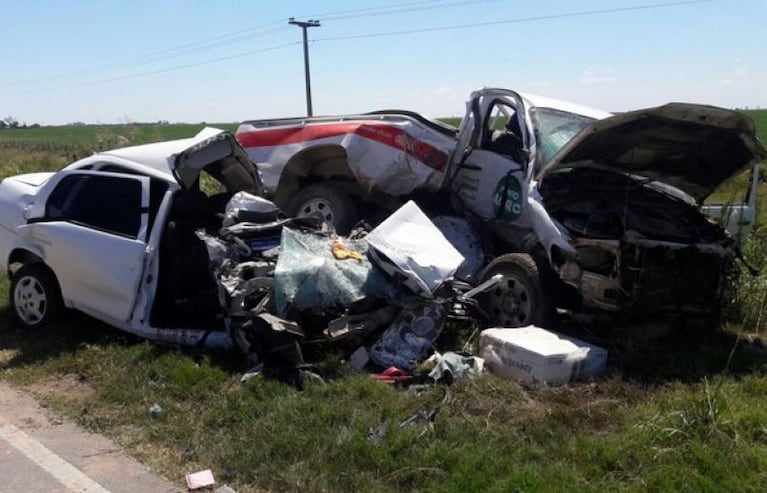 Tres personas murieron en un trágico accidente en ruta 13