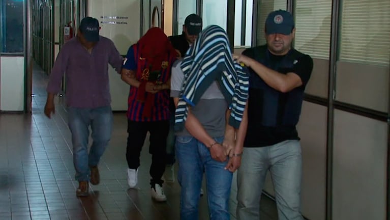 Tres sospechosos fueron detenidos en Villa El lIbertador.