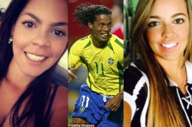 Trío matrimonial: Ronaldinho se casará con sus dos novias