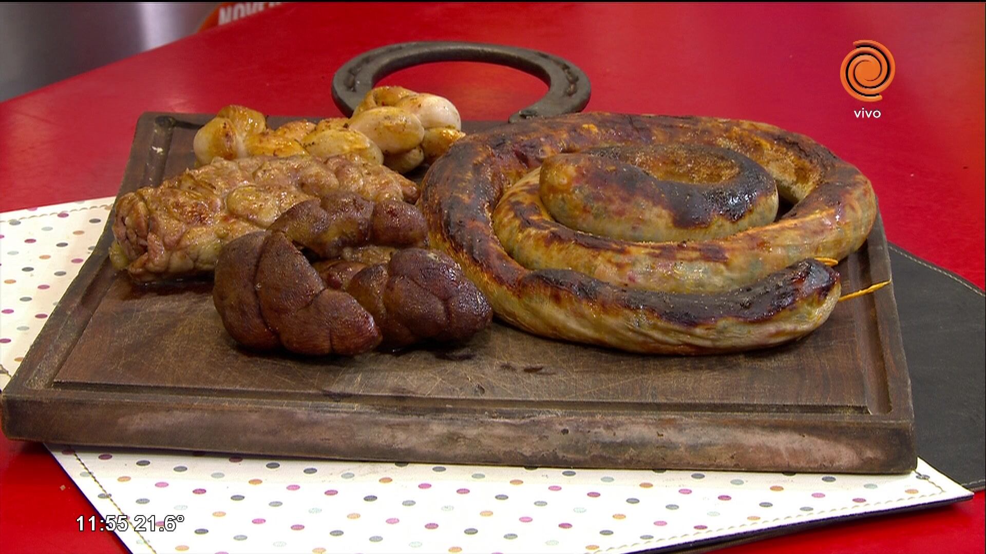 "Tripa gorda rellena a la parrilla"
