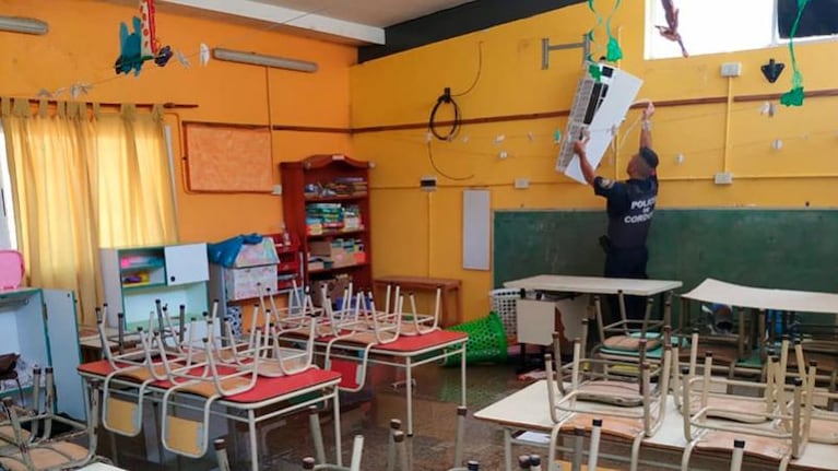 Tristeza por robos y destrozos en un jardín de infantes en Córdoba
