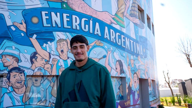 Troilo en su llegada a la Selección.