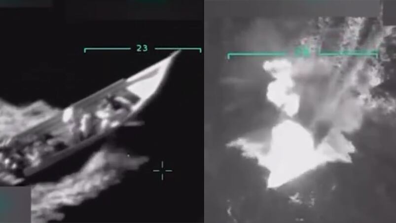 Trump informó un ataque a un barco narco proveniente de Venezuela.