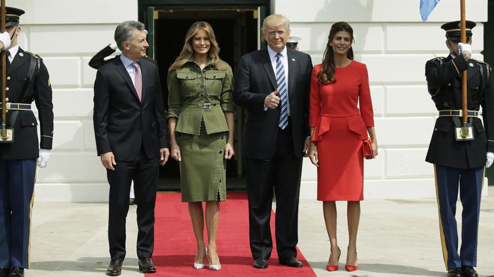 Trump recibió a Macri en la Casa Blanca. Foto: Reuters.