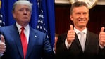 Trump recibirá a Macri en la Casa Blanca.