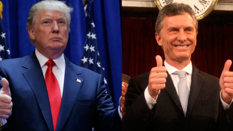 Trump recibirá a Macri en la Casa Blanca.