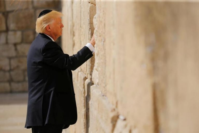 Trump reconoció a Jerusalén como capital de Israel