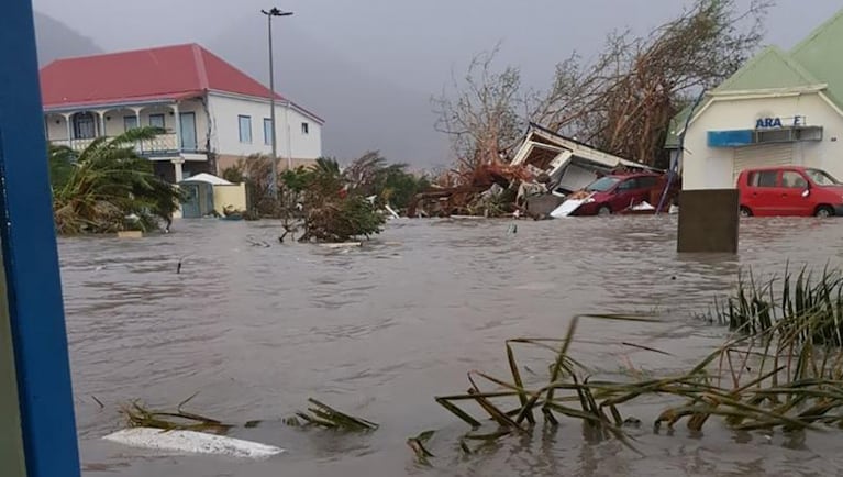 Trump tiró papel higiénico a damnificados por el huracán