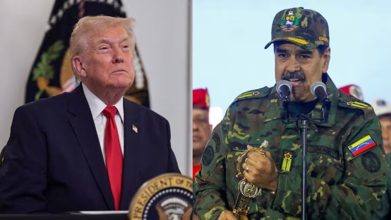 Trump y Maduro