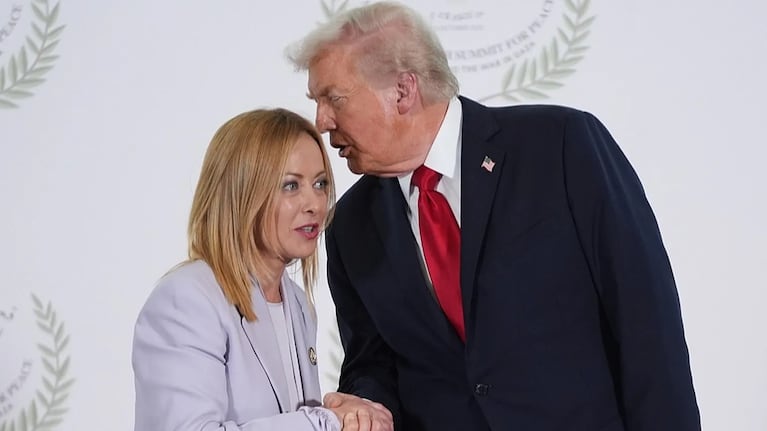 Trump y Meloni