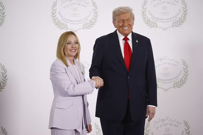 Trump y Meloni