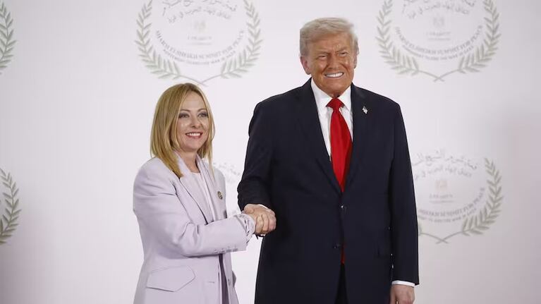 Trump y Meloni