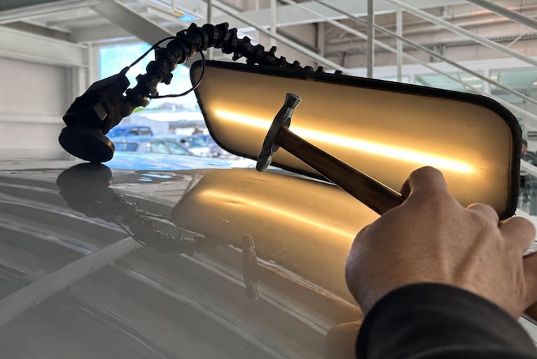 ¿Tu auto sufrió daños por granizo? Traelo a Maipú Garage