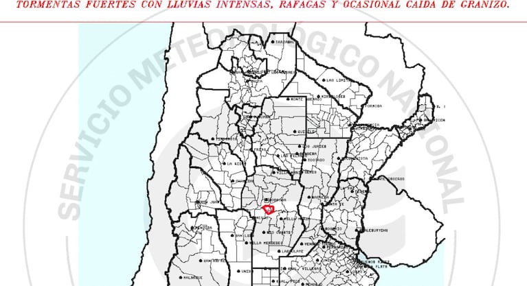 Tufo infernal y tormentas en Córdoba: las alertas en medio del calor y la humedad pesadísima