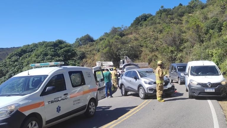 Tuvieron que intervenir Bomberos, Policía y Defensa Civil.