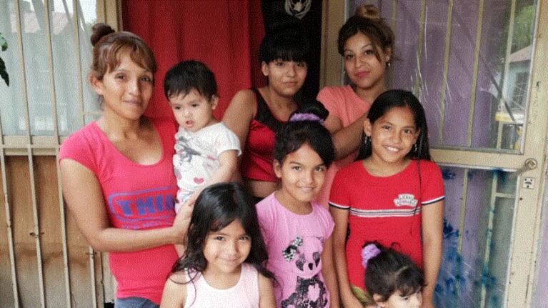 Tuvo a su séptima hija y busca que Macri sea su padrino