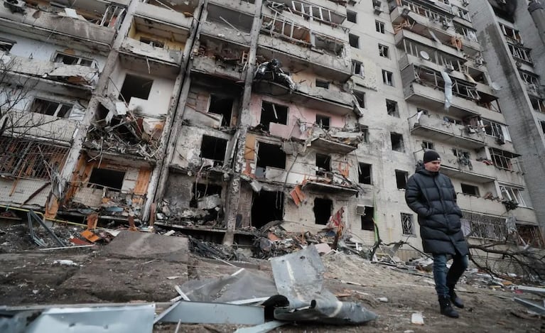 Ucrania sigue sufriendo bombardeos por parte de Rusia.