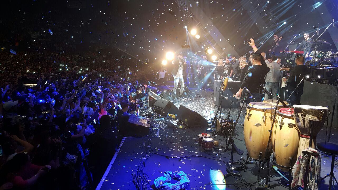 Ulises armó una fiesta impecable en el Luna. Foto: Flavio Castelló / ElDoce.tv.