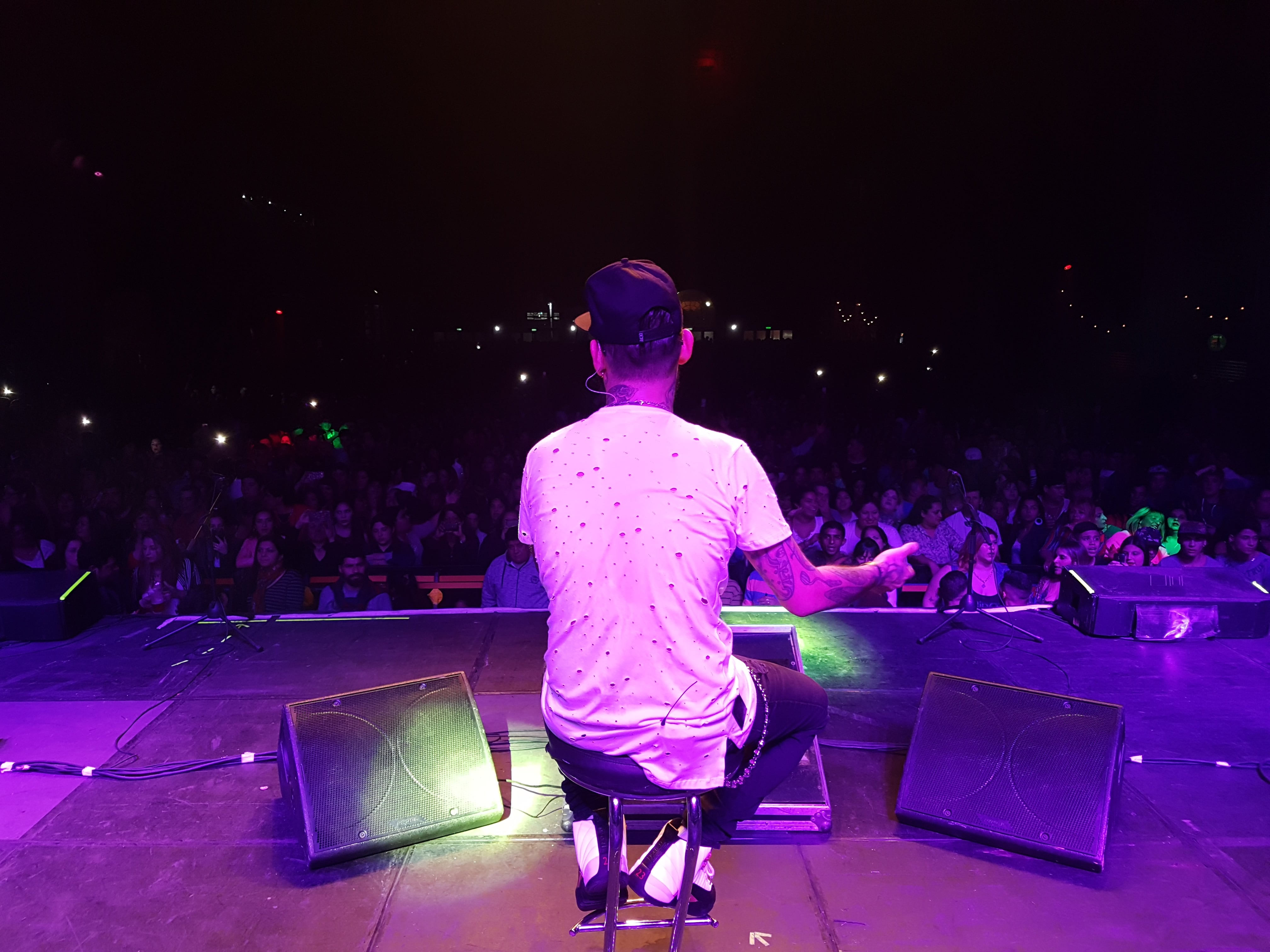 Ulises Bueno brilló en la Plaza de la Música. Foto: Flavio Castelló.